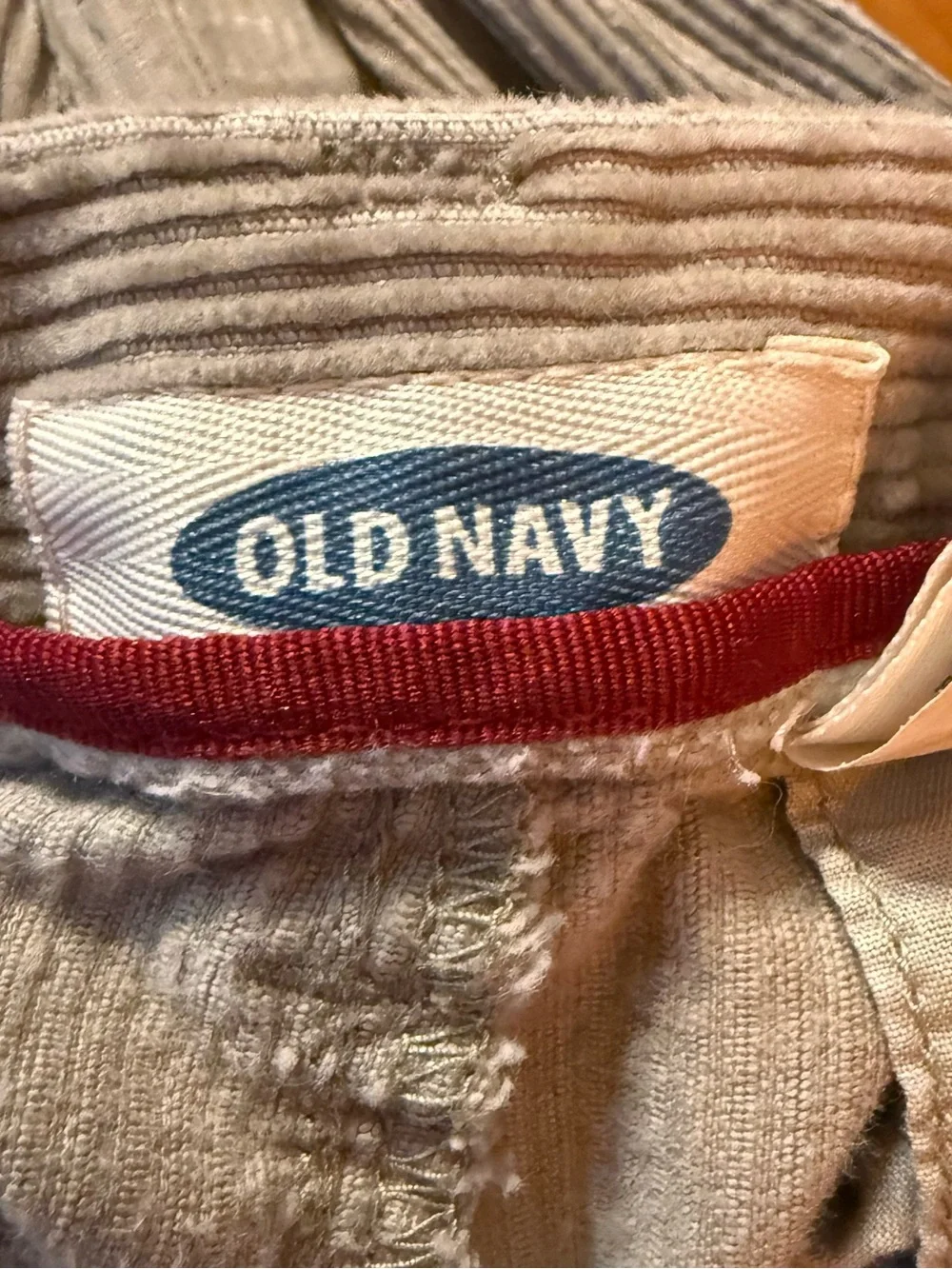 Old Navy Men's Khaki Colored Corduroy Pants